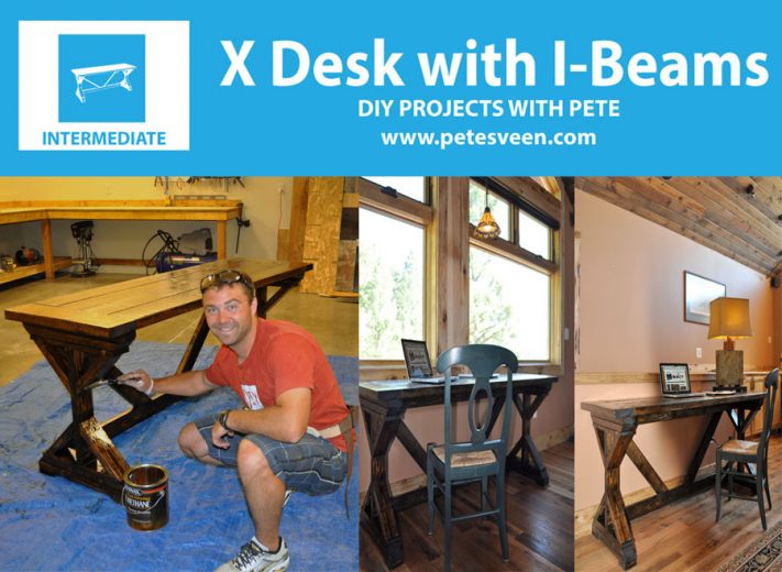 How to Build A Rustic Desk