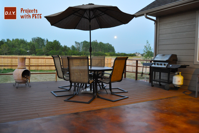 How To Acid Stain Concrete, Staining A Concrete Patio Do It Yourself