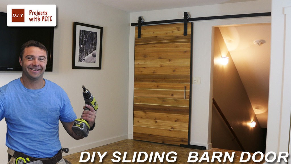 How To Make A Sliding Barn Door Free, How To Build Sliding Door In Wall
