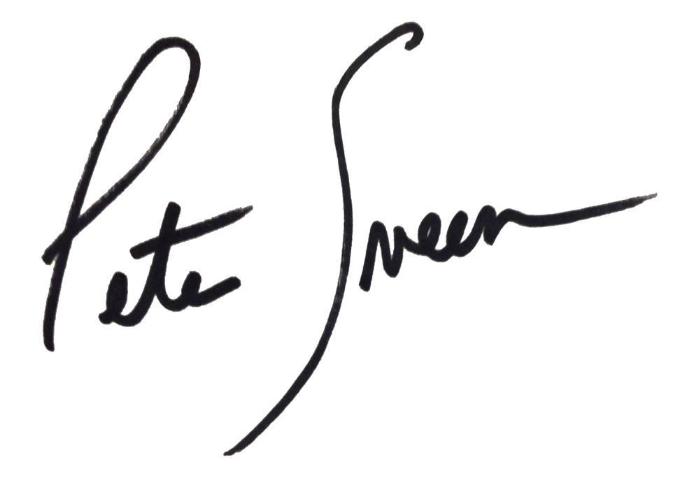 Pete Sveen Signature