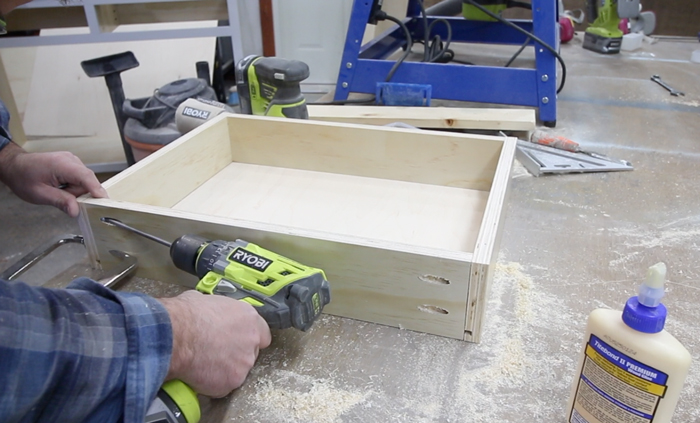 how to make DIY kitchen cabinet drawers
