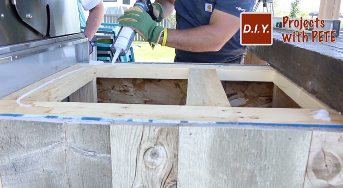 how to make concrete countertops for an outdoor kitchen