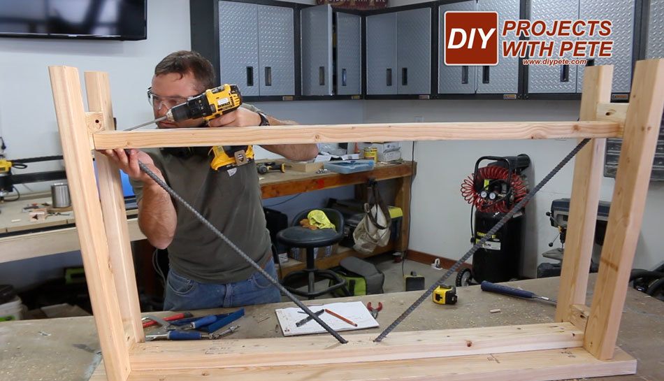 how to build a sofa table