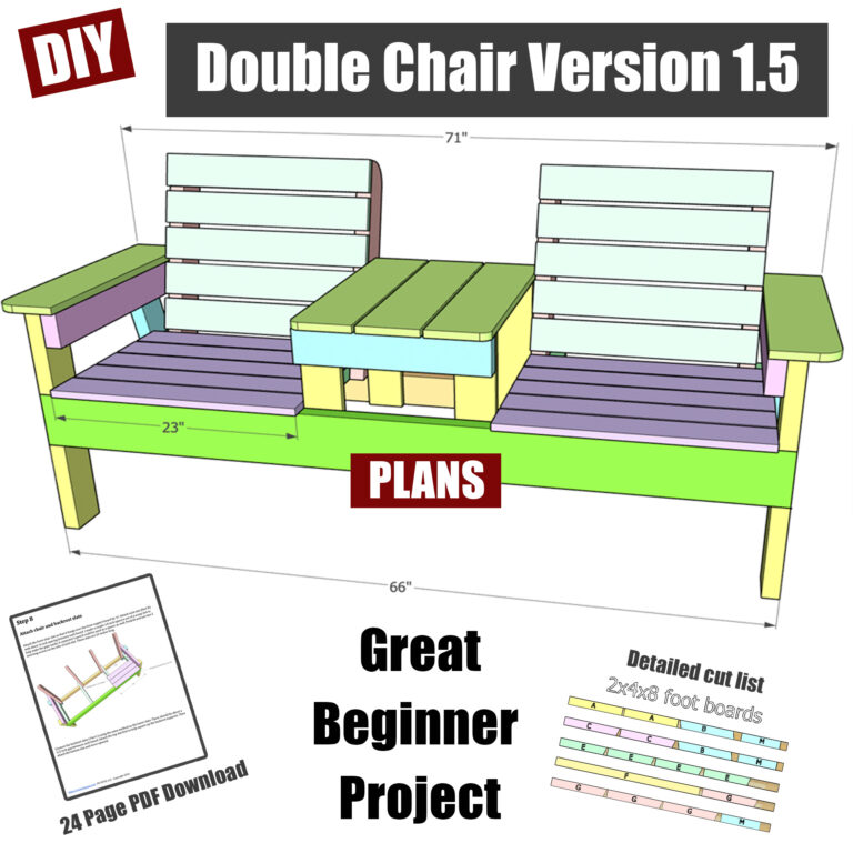 How to Build a Patio Chair | Child Sized (Beginner-Friendly!) - DIY ...