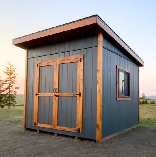10x10 lean to style shed
